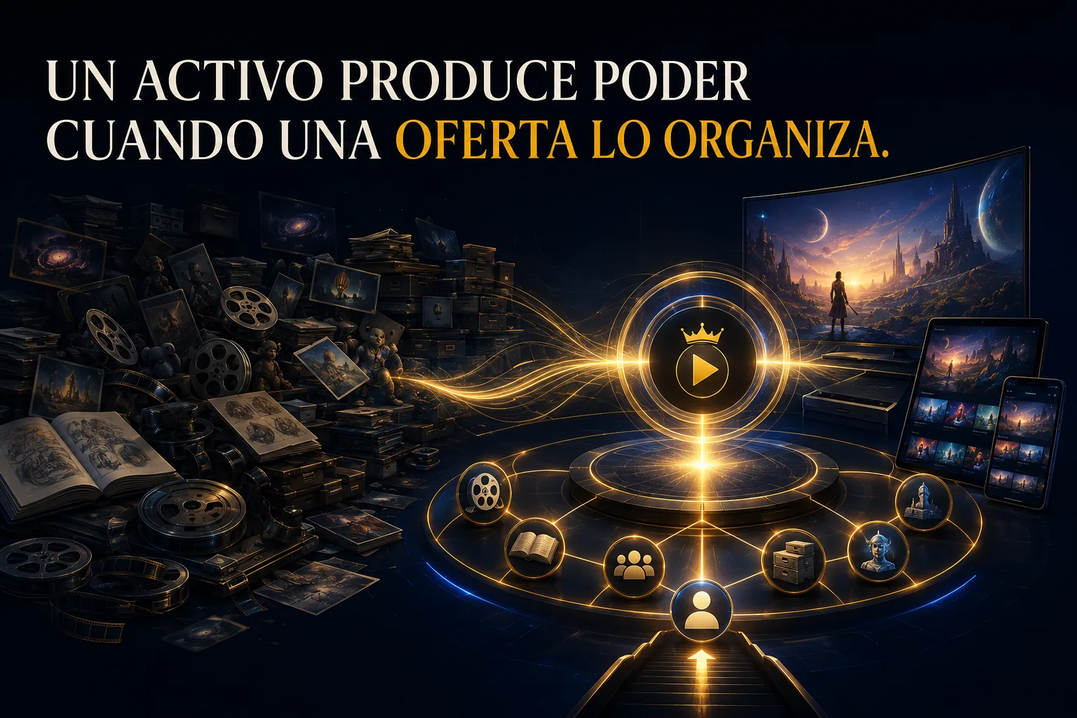 Representación editorial del aprendizaje de Disney Plus según el Método MLI