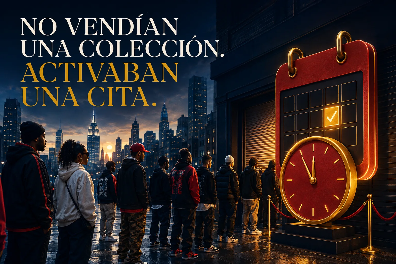 Representación editorial de Supreme convirtiendo cada drop en una cita para su comunidad